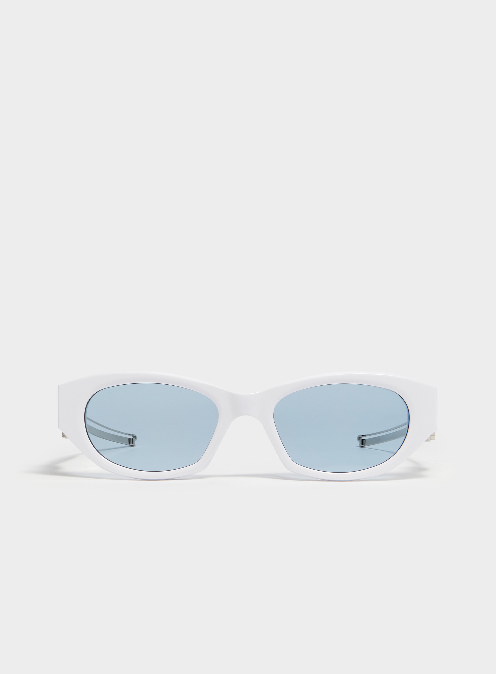 MONCLER ML0263 16C VIZTA サングラス シルバー ホワイト
